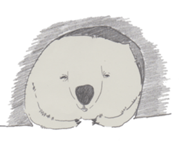 wooooooooombat sticker #7415389