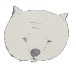 wooooooooombat sticker #7415393