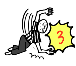 Wrestler-ish people sticker #7415502