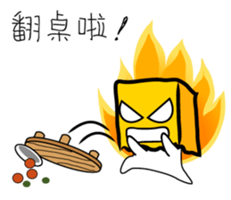 cute bag man sticker #7415609