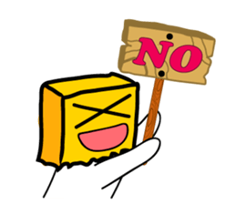 cute bag man sticker #7415622