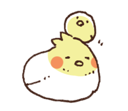 Small birds sticker sticker #7416002