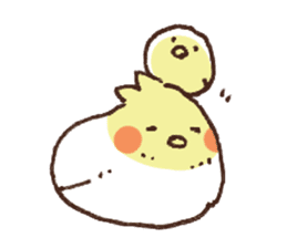 Small birds sticker sticker #7416002