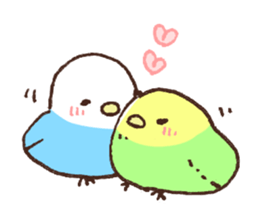 Small birds sticker sticker #7416006