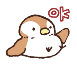 Small birds sticker sticker #7416010