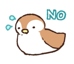 Small birds sticker sticker #7416011