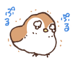 Small birds sticker sticker #7416018