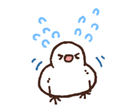 Small birds sticker sticker #7416027