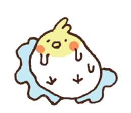 Small birds sticker sticker #7416030