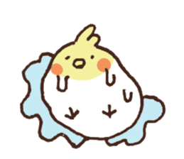 Small birds sticker sticker #7416030