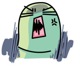 caterpillars & ant sticker #7416119