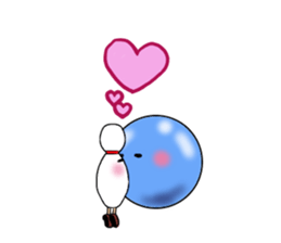 WE LOVE BOWLING W sticker #7416168