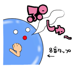 WE LOVE BOWLING W sticker #7416169