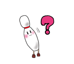 WE LOVE BOWLING W sticker #7416177