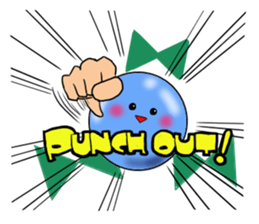 WE LOVE BOWLING W sticker #7416191