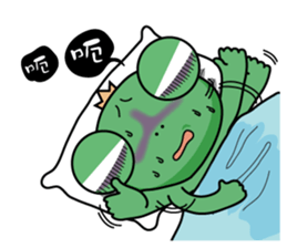 Frog the ghost tour sticker #7416264