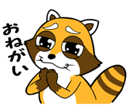 Clean freak Raccoon sticker #7416719