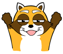 Clean freak Raccoon sticker #7416727