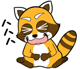Clean freak Raccoon sticker #7416732