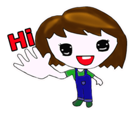 Somsa & Hippo Robot sticker #7417156