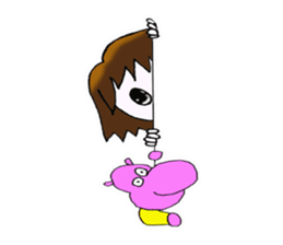 Somsa & Hippo Robot sticker #7417195