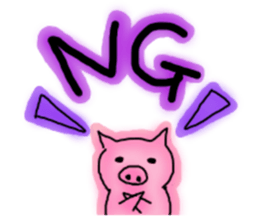 pig pigsticker sticker #7418409