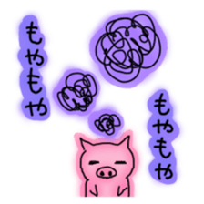 pig pigsticker sticker #7418419