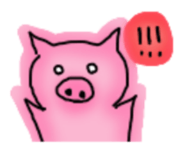 pig pigsticker sticker #7418422
