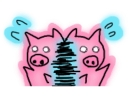 pig pigsticker sticker #7418425