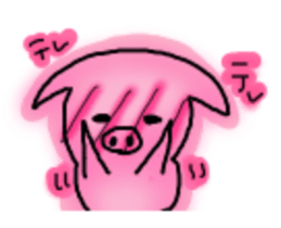 pig pigsticker sticker #7418431