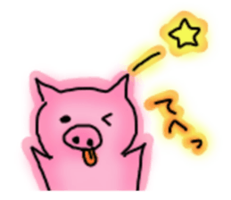 pig pigsticker sticker #7418434