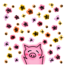 pig pigsticker sticker #7418435