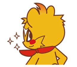 Passionate bear -Abel- sticker #7418897