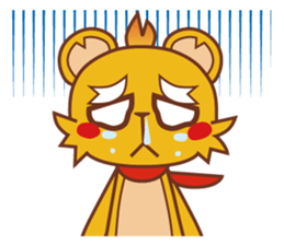 Passionate bear -Abel- sticker #7418902