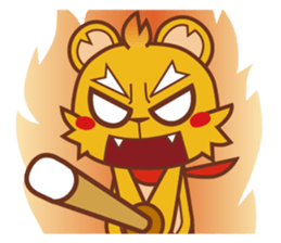 Passionate bear -Abel- sticker #7418906