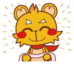 Passionate bear -Abel- sticker #7418908