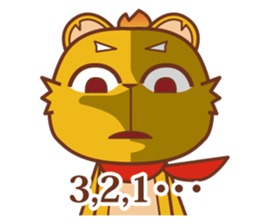 Passionate bear -Abel- sticker #7418912