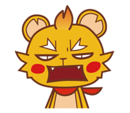 Passionate bear -Abel- sticker #7418922