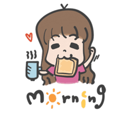 A & A ! Love couple sticker #7419141