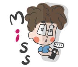 A & A ! Love couple sticker #7419144