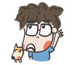 A & A ! Love couple sticker #7419145