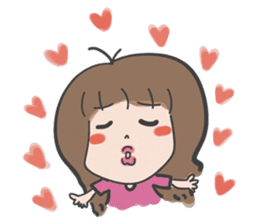 A & A ! Love couple sticker #7419148