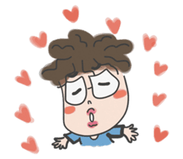 A & A ! Love couple sticker #7419149