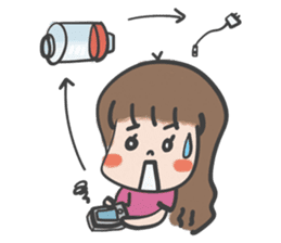 A & A ! Love couple sticker #7419152