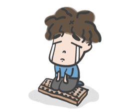 A & A ! Love couple sticker #7419155