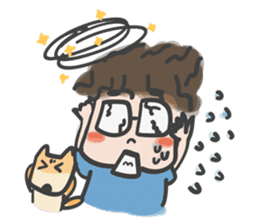 A & A ! Love couple sticker #7419157