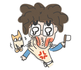 A & A ! Love couple sticker #7419158