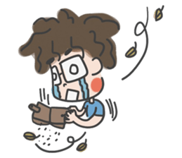 A & A ! Love couple sticker #7419162