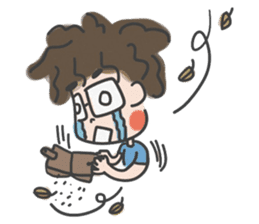 A & A ! Love couple sticker #7419162