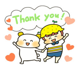 A boy love summer orange.(neo) sticker #7420166